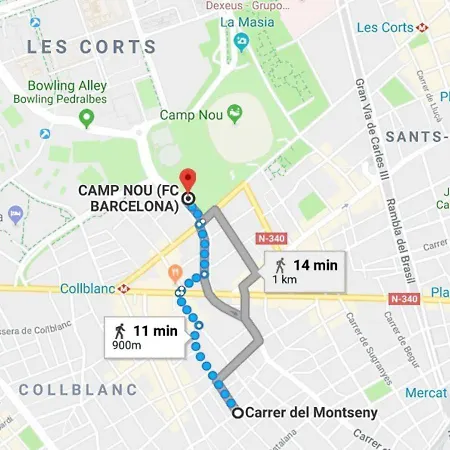 Pleasant With Balcony Close To Camp Nou *
